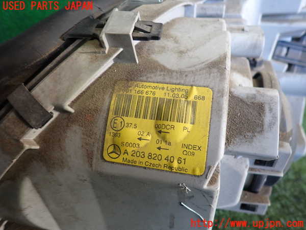 2UPJ-9237781130]ベンツ C180 コンプレッサー ステーションワゴン(203246)右ヘッドライト HID 中古_3