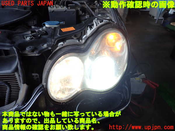 2UPJ-9237781132]ベンツ C180 コンプレッサー ステーションワゴン(203246)左ヘッドライト HID 中古_4