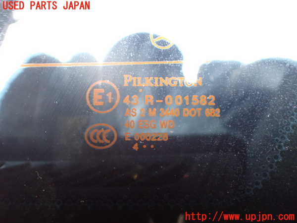 2UPJ-9237781380]ベンツ C180 コンプレッサー ステーションワゴン(203246)右クォーターガラス (43R-001582) 中古_2