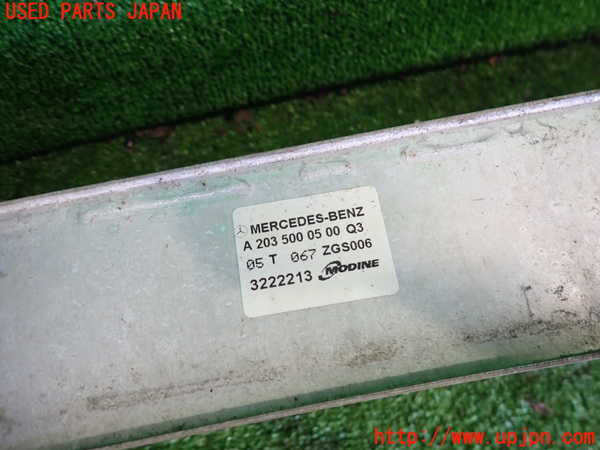 2UPJ-9237782451]ベンツ C180 コンプレッサー ステーションワゴン(203246)インタークーラー1 中古_3