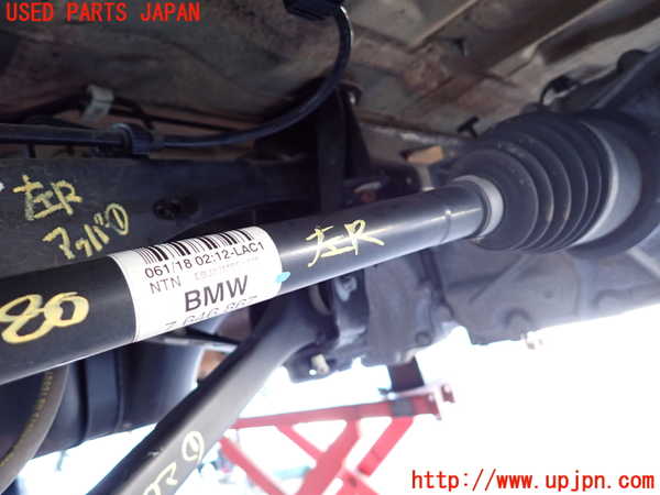 2UPJ-9237804025]BMW X1(HT20)左リアドライブシャフト 中古 (F48)_2