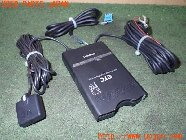 3UPJ=9237820503]パジェロ ロング スーパーエクシード(V98W)中期 三菱電機 ミツビシ EP-9U49NMM EP-409BMM ETC車載器 中古_2