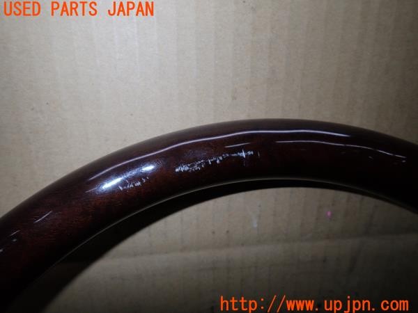 3UPJ=9237820617]パジェロ ロング スーパーエクシード(V98W)中期 純正 ステアリング ウッドコンビ 中古_5