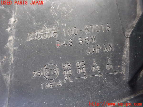 2UPJ-9237821132]パジェロ(V98W)左ヘッドライト HID 中古_4