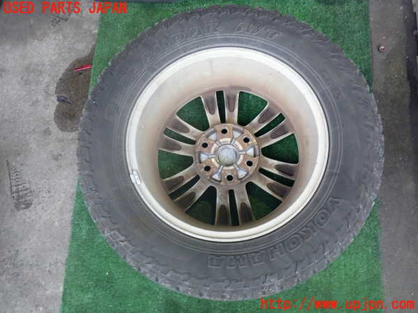 2UPJ-9237829041]パジェロ(V98W)タイヤ　ホイール　1本① 265/60R18 中古_3