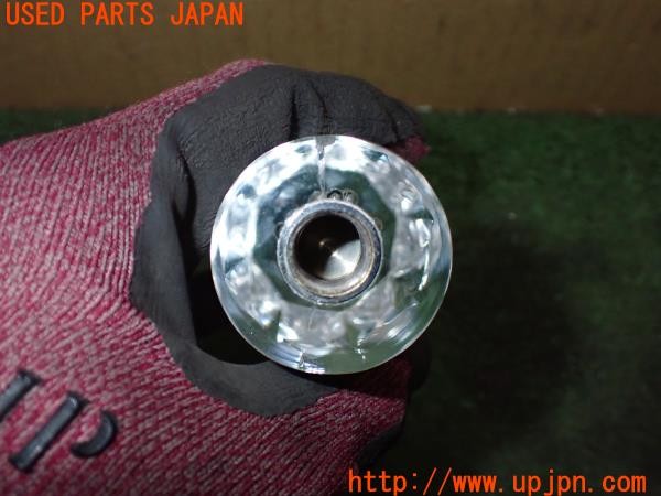 3UPJ=9237830614]アルテッツァ AS200 Zエディション(GXE10)前期 社外 シフトノブ クリスタル 気泡 全長約150mm 中古_4