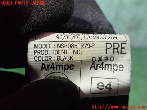 2UPJ-9237837045]アルテッツァ(GXE10)運転席シートベルト 中古_3