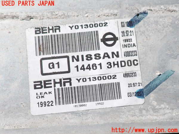 2UPJ-9237842451]ノート NISMO(E12)インタークーラー1 中古_3