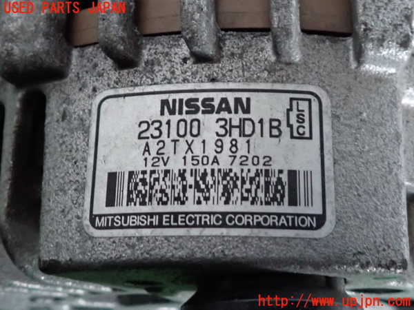 2UPJ-9237846015]ノート NISMO(E12)オルタネーター(ダイナモ) 中古_5