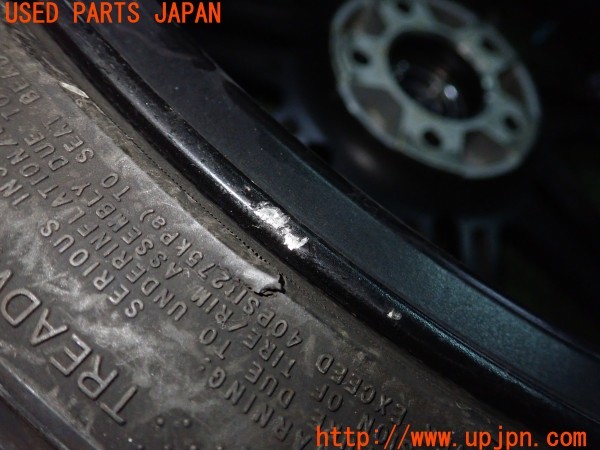 3UPJ=9237860961]レクサス IS250(GSE20)COBRA Design コブラデザイン INTERCEPTOR - 01 タイヤホイール 19×8J +45 PCD114.3 5穴 1本 中古_5