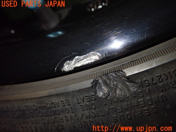 3UPJ=9237860962]レクサス IS250(GSE20)COBRA Design コブラデザイン INTERCEPTOR - 01 タイヤホイール 19×8J +45 PCD114.3 5穴 2本 中古_2