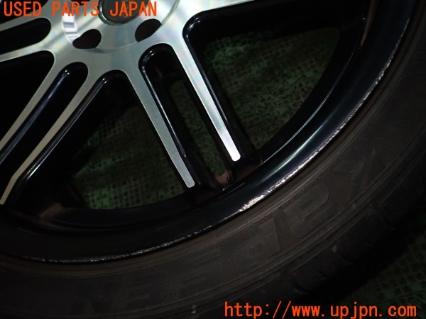 3UPJ=9237860962]レクサス IS250(GSE20)COBRA Design コブラデザイン INTERCEPTOR - 01 タイヤホイール 19×8J +45 PCD114.3 5穴 2本 中古_3