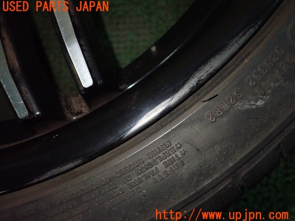 3UPJ=9237860962]レクサス IS250(GSE20)COBRA Design コブラデザイン INTERCEPTOR - 01 タイヤホイール 19×8J +45 PCD114.3 5穴 2本 中古_4