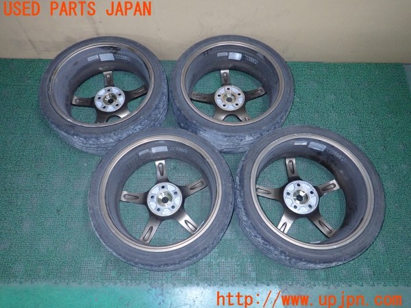3UPJ=9237880919]BMW ミニ(MINI)ジョンクーパーワークス(XMJCW F56)ADVAN Racing TC-4 ホイール 18×7.5J +42 PCD112 5穴 4本 中古_5