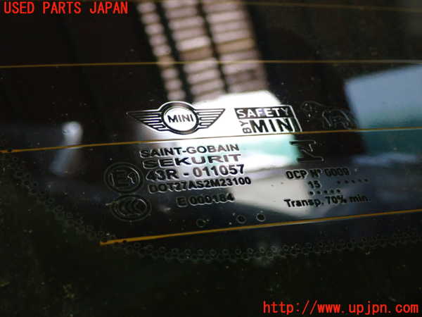 1UPJ-9237881566]BMW ミニ(MINI)ジョンクーパーワークス F56(JCW)(XMJCW)バックドア リアゲート ハッチ SEKURIT M23100 中古_2