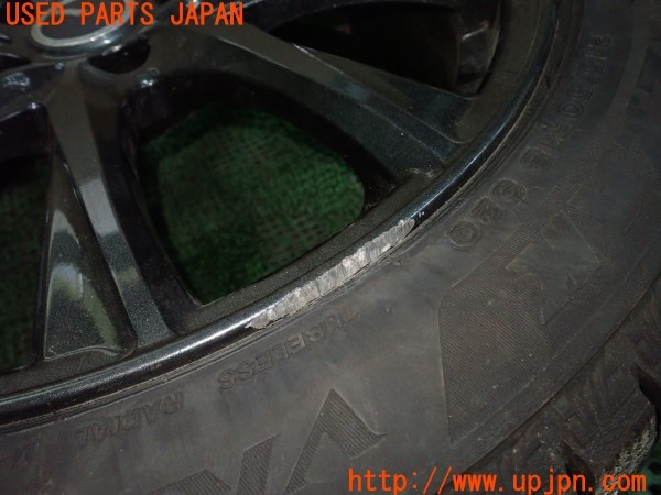 3UPJ=9237890919]CX-3(DK5AW)BADX バドックス D.O.S. GAVIAL ガビアル III ホイール 18×7.5J +53 PCD114.3 5穴 4本 中古_4