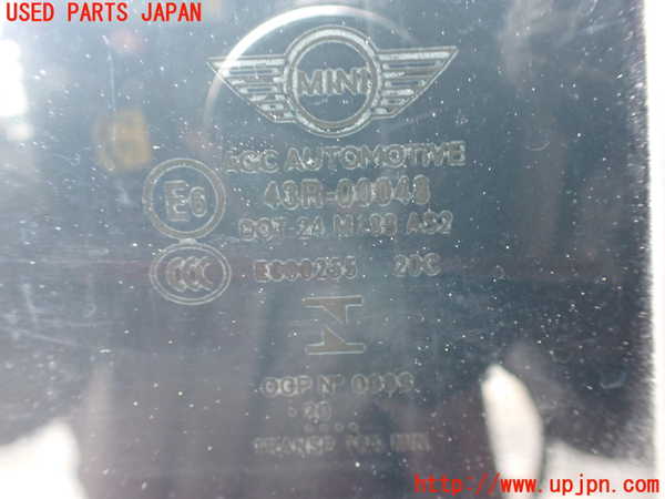 1UPJ-9237901290]BMW ミニ(MINI)クーパーD F55(XV15MW)右後ドア 中古 AGC M188 43R-00048_4