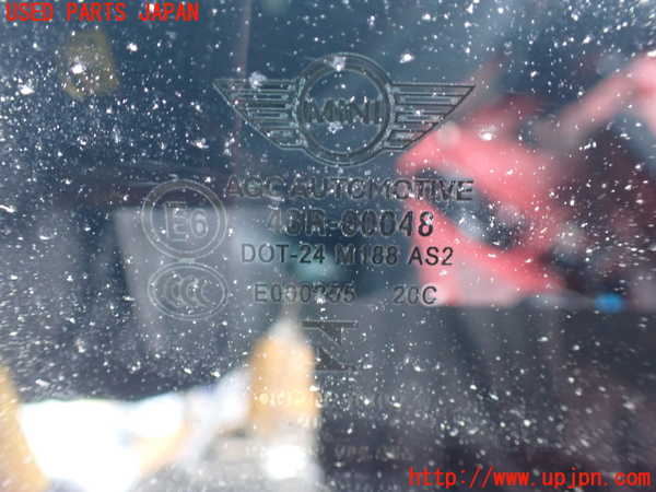 1UPJ-9237901320]BMW ミニ(MINI)クーパーD F55(XV15MW)左後ドア 中古 AGC M188 43R-00048_4