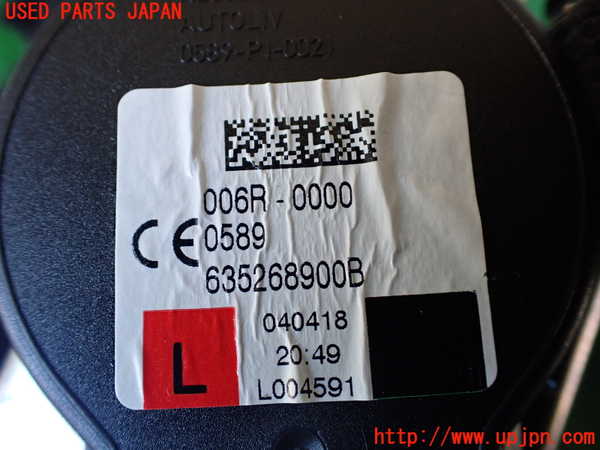 1UPJ-9237917075]BMW ミニ(MINI)クーパーD F56(XN15M)助手席シートベルト 中古_3