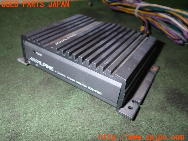 3UPJ=9237920511]サバンナ RX-7 カブリオレ(FC3C)後期 ALPINE アルパイン MXE-F130 パワーアンプ 4ch 中古_2