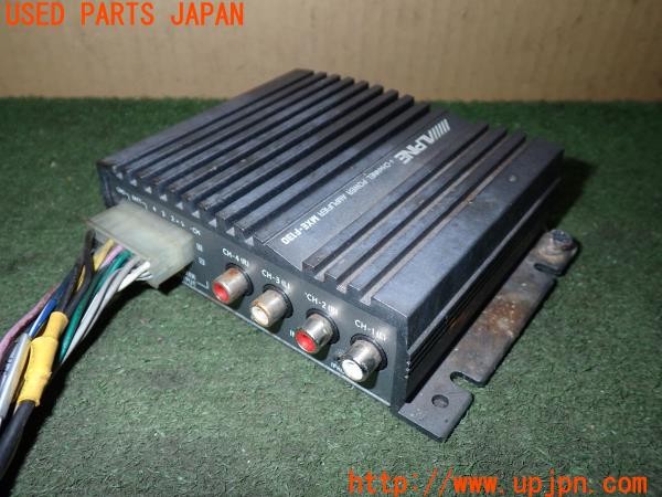 3UPJ=9237920511]サバンナ RX-7 カブリオレ(FC3C)後期 ALPINE アルパイン MXE-F130 パワーアンプ 4ch 中古_3