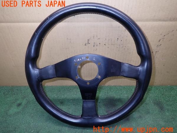 3UPJ=9237920617]サバンナ RX-7 カブリオレ(FC3C)後期 MOMO モモ CORSE ステアリング 350mm 中古_4