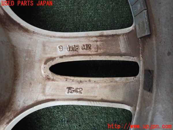 2UPJ-9237949042]BMW 320i グランツーリスモ(3X20)(F34)タイヤ　ホイール　1本② 255/45R18 中古_5