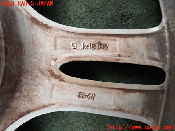 2UPJ-9237949043]BMW 320i グランツーリスモ(3X20)(F34)タイヤ　ホイール　1本③ 255/45R18 中古_5