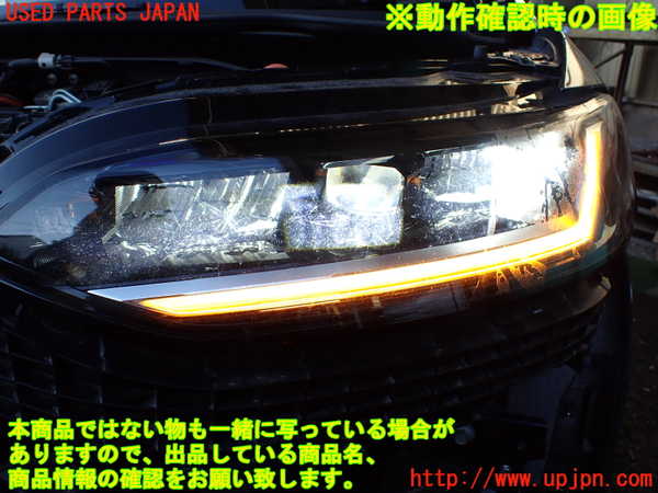 1UPJ-9237961132]ZR-V e：HEV(RZ6)左ヘッドライト LED 中古_5