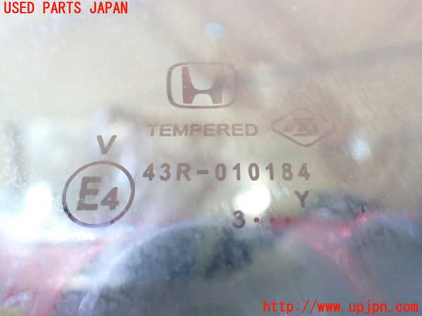 1UPJ-9237961382]ZR-V e：HEV(RZ6)左クォーターガラス 中古 FUYAO 43R-010184_3