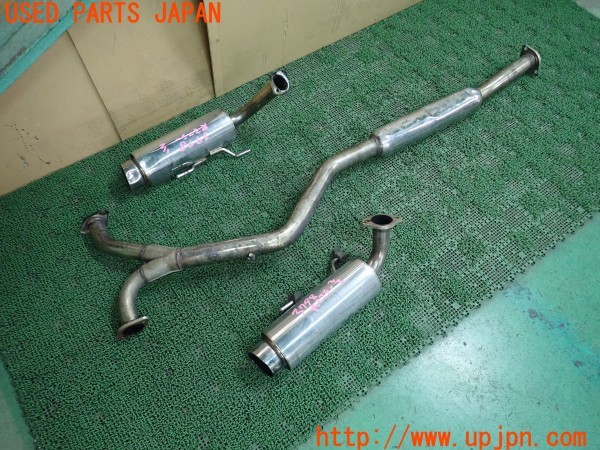 3UPJ=9237980152]インプレッサ WRX-STI(GRB A型)HKS サイレントハイパワー 31019-AF025 JASMA051 03S14251 マフラー 難あり 中古_2