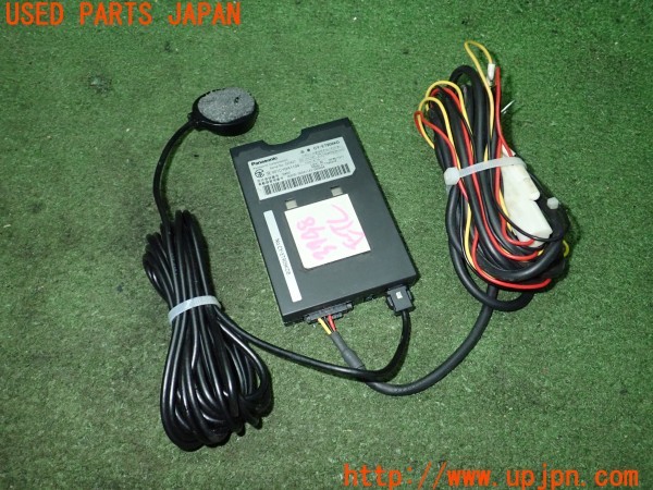 3UPJ=9237980503]インプレッサ WRX-STI(GRB A型)Panasonic パナソニック CY-ET909KDB ETC車載器 中古_2
