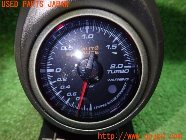 3UPJ=9237980556]インプレッサ WRX-STI(GRB A型)AUTO GAUGE オートゲージ ブースト計 52mm 中古_4