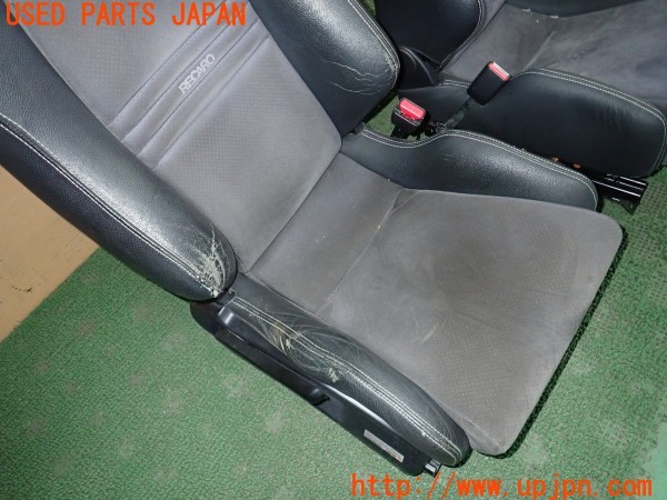 3UPJ=9237980609]インプレッサ WRX-STI(GRB A型)純正オプション RECARO レカロ シートセット 運転席 助手席 中古_2
