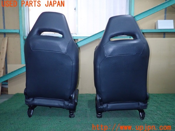 3UPJ=9237980609]インプレッサ WRX-STI(GRB A型)純正オプション RECARO レカロ シートセット 運転席 助手席 中古_3