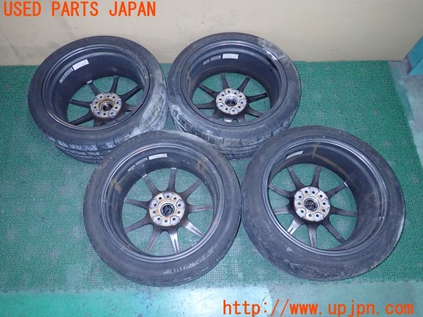 3UPJ=9237980919]インプレッサ WRX-STI(GRB A型)WedsSport ウェッズ スポーツ SA-99R ホイール 18×8.5J +50 PCD114.3 5穴 4本 中古_4