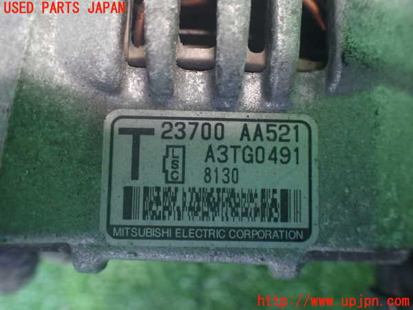 2UPJ-9237986015]インプレッサ WRX-STi(GRB)オルタネーター(ダイナモ) (ジャンク品) 中古_3