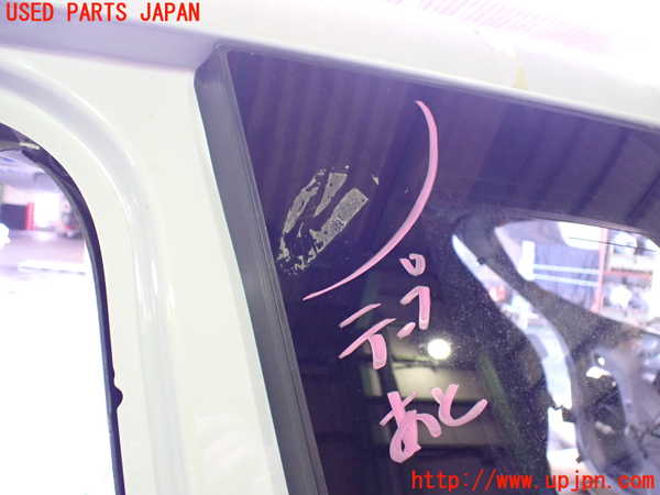 2UPJ-9237991382]アウトランダーPHEV(GN0W)左クォーターガラス 中古 AGC M2L3 43R-007953_2