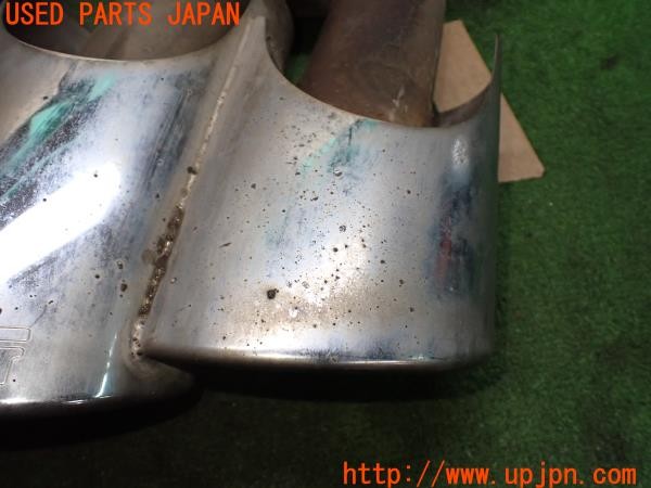 3UPJ=9238000012]ポルシェ カイエン(9PABFD 955型)TECHART テックアート 048.310.848.204 048.310.848.205 マフラーカッター 中古_4
