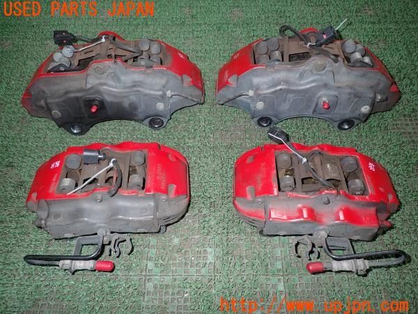 3UPJ=9238000301]ポルシェ カイエン(9PABFD 955型)純正 brembo ブレンボ キャリパー 6・4ポット 塗装品? 中古_2