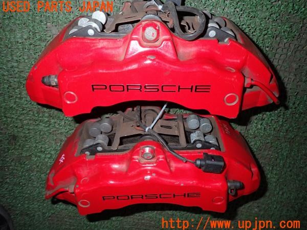 3UPJ=9238000301]ポルシェ カイエン(9PABFD 955型)純正 brembo ブレンボ キャリパー 6・4ポット 塗装品? 中古_4