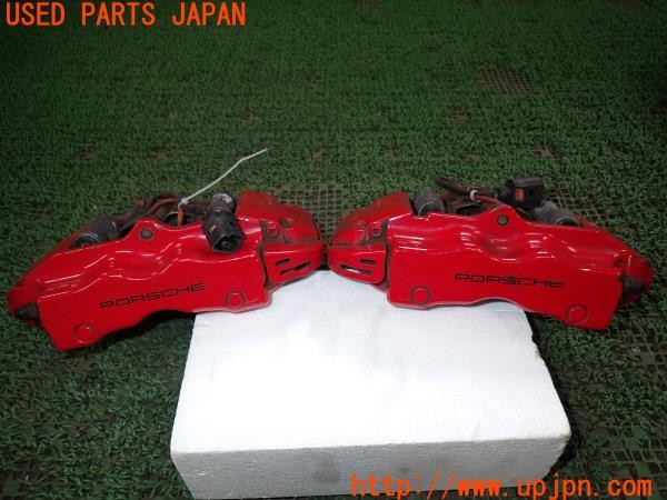3UPJ=9238000301]ポルシェ カイエン(9PABFD 955型)純正 brembo ブレンボ キャリパー 6・4ポット 塗装品? 中古_5