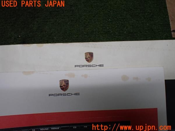 3UPJ=9238000802]ポルシェ カイエン(9PABFD 955型)取扱説明書 取説 車両・オーディオマニュアル 中古_3
