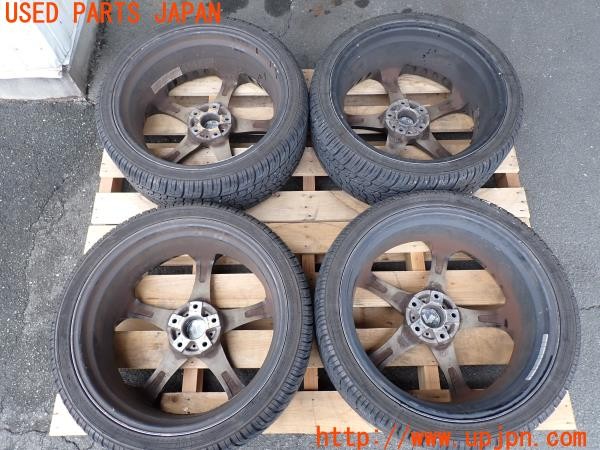 3UPJ=9238000910]Giovanna ジオバンナ DALAR-5 ダラー5 タイヤホイール 22×9J +55 PCD130 5穴 NEXEN ROADIAN HP 295/30R22 2024年 4本 中古_5