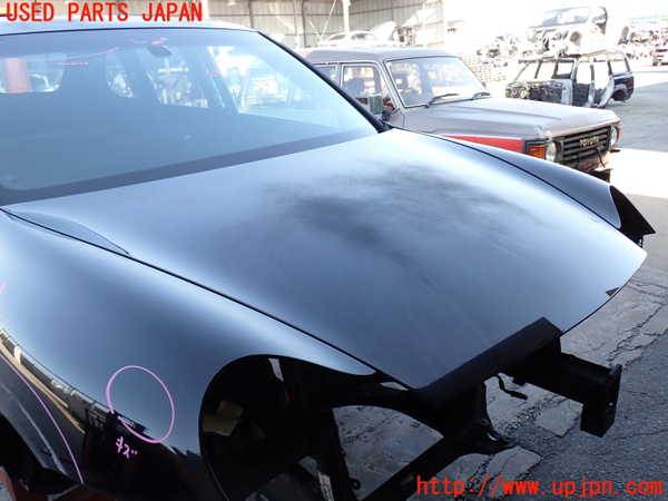 2UPJ-9238001060]ポルシェ・カイエン(9PABFD)ボンネットフード 中古_2