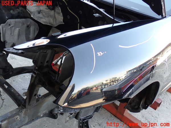 2UPJ-9238001082]ポルシェ・カイエン(9PABFD)左前フェンダー 中古_2