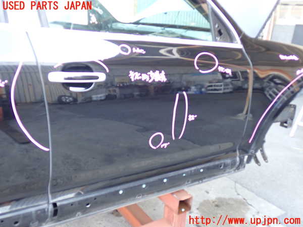 2UPJ-9238001230]ポルシェ・カイエン(9PABFD)右前ドア 中古(43R-001168 M501)_3