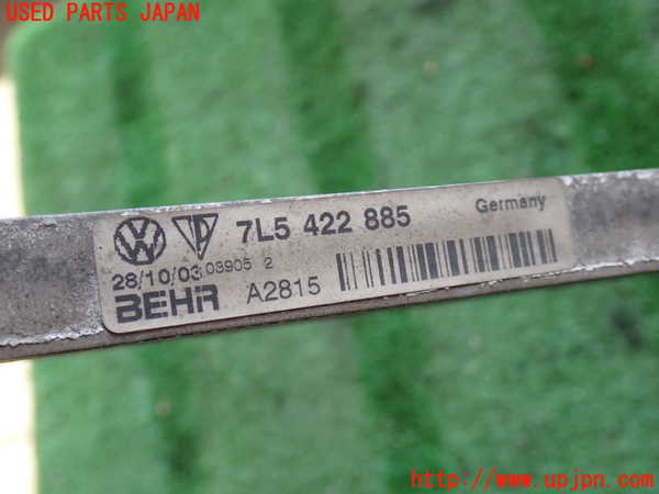 2UPJ-9238002482]ポルシェ・カイエン(9PABFD)オイルクーラー2 中古_2