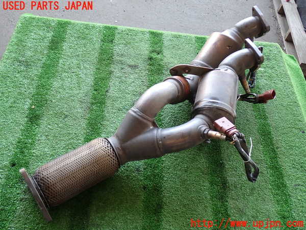 2UPJ-9238002661]ポルシェ・カイエン(9PABFD)触媒1 中古_4