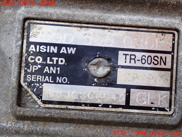 2UPJ-9238003010]ポルシェ・カイエン(9PABFD)ミッション AT BFD 4WD 中古_4